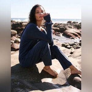 Free People Hot Shot Hooded Hoodie Set Onesie XS S